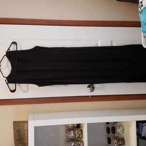 Misses black tank dress size Med Tall